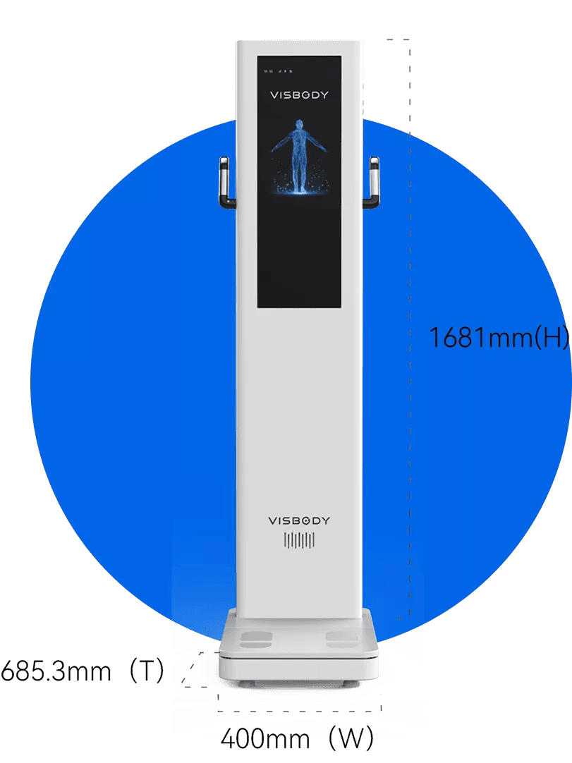 Visbody S30 machine avec dimensions